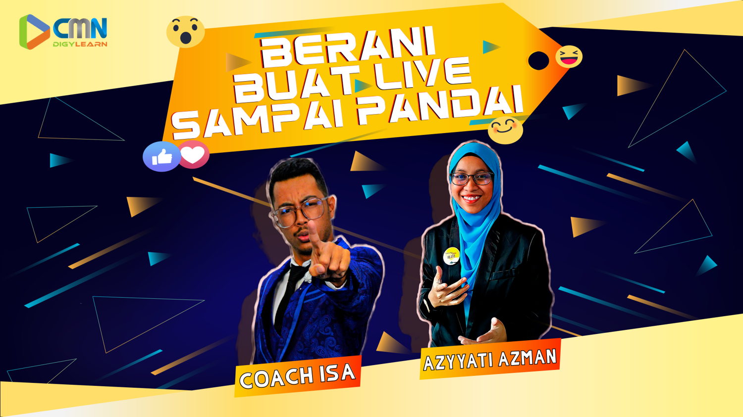 Berani Buat LIVE Sampai PANDAI