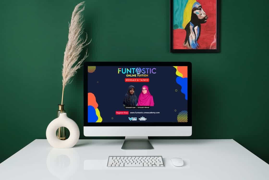 Funtastic Online Tuition Mengaji & Tajwid Infografik