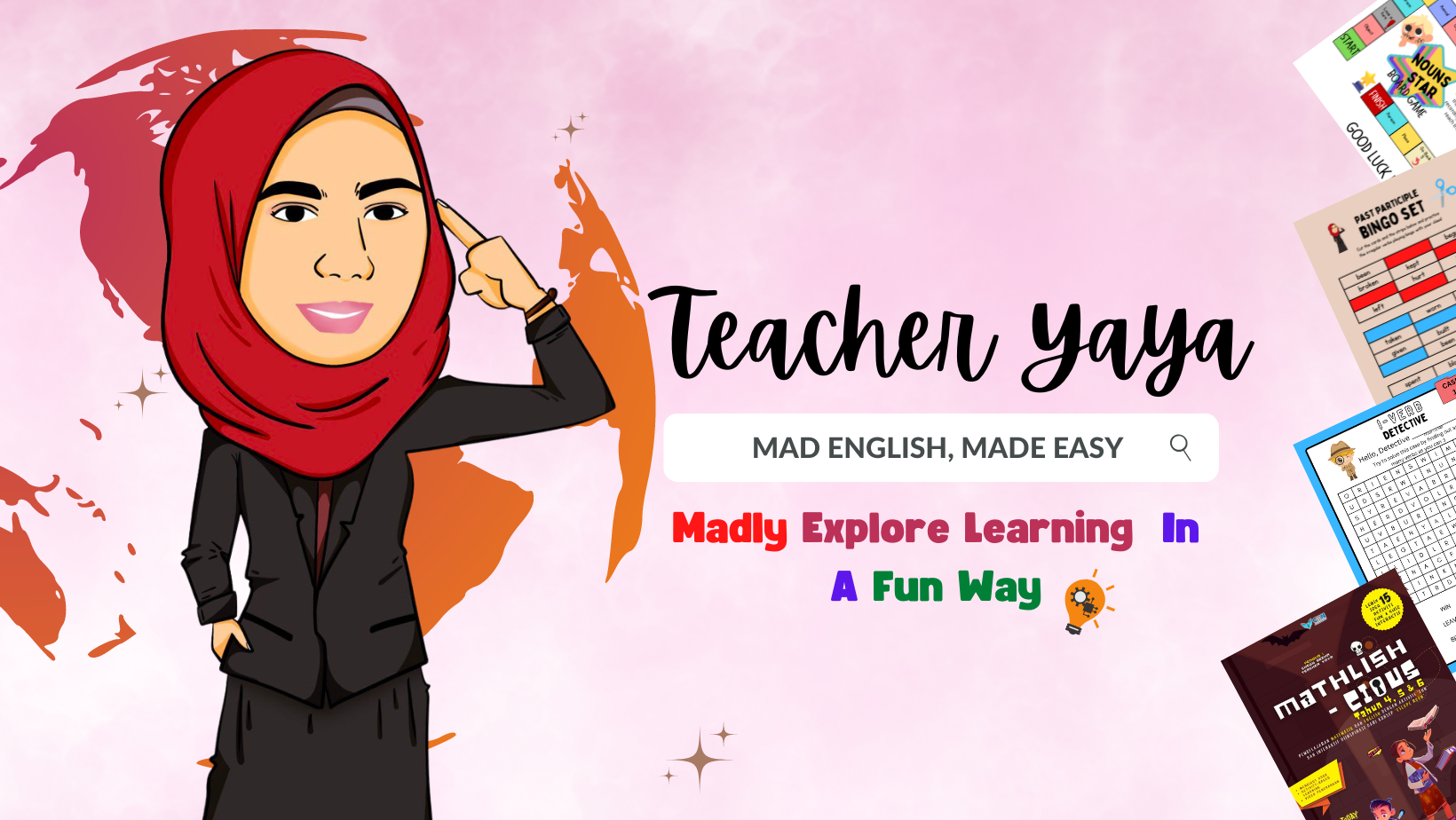 ENGLISH LEARNING IN FUN WAY!