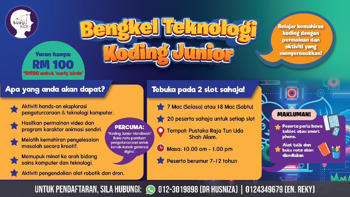 Bengkel Teknologi Koding Junior