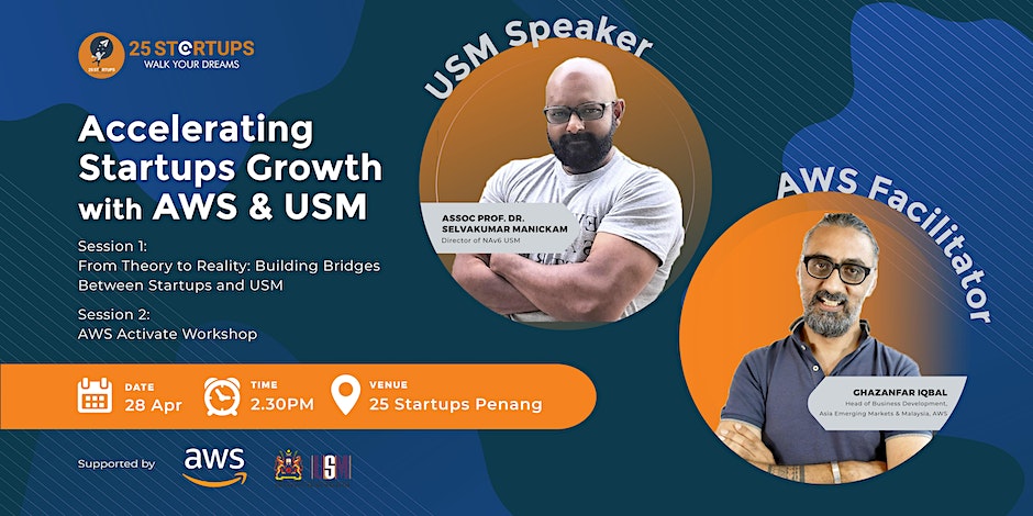 Accelerating Startup Growth with AWS Amazon & USM 1 Digylearn