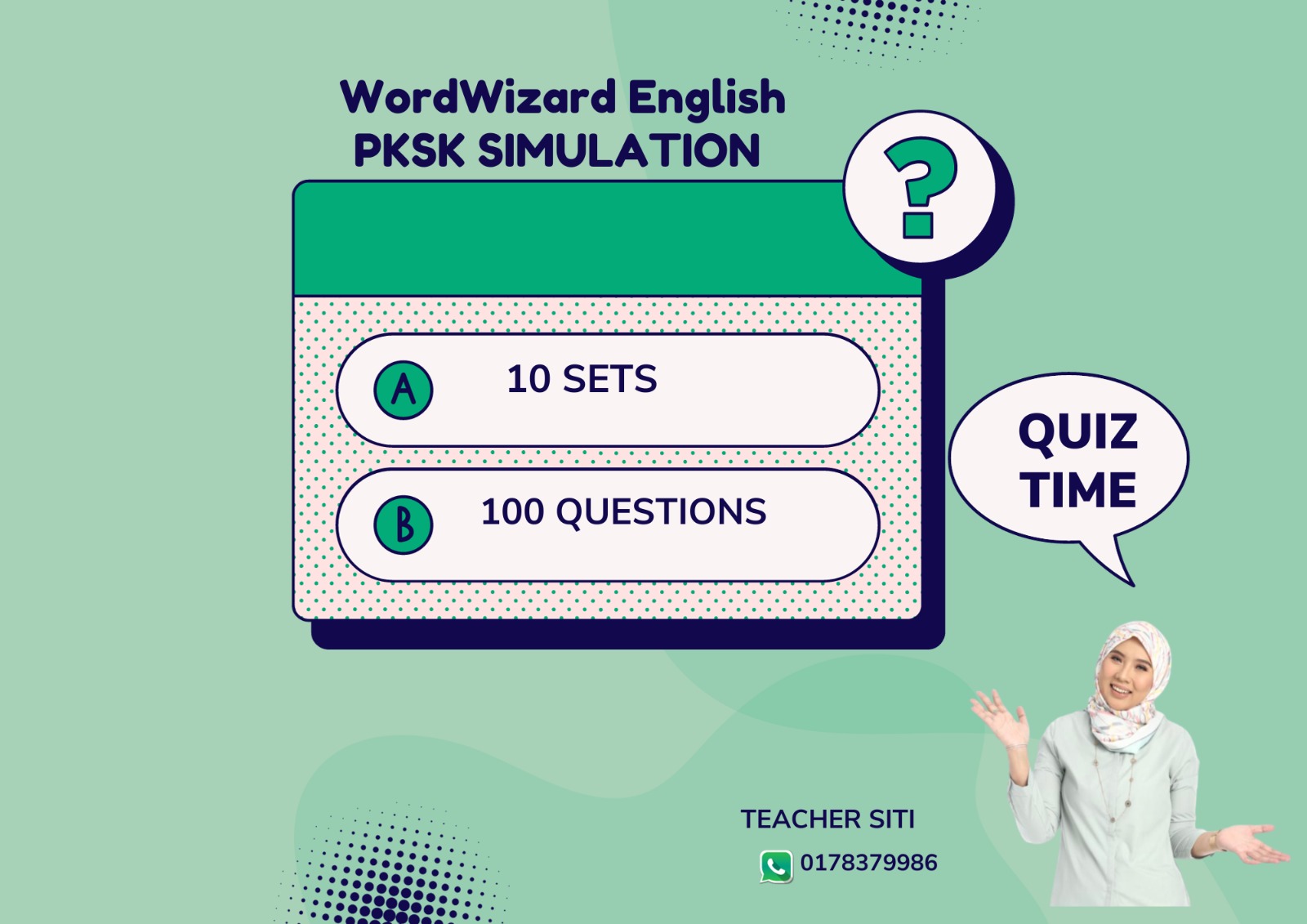 WordWizard English PKSK Simulation