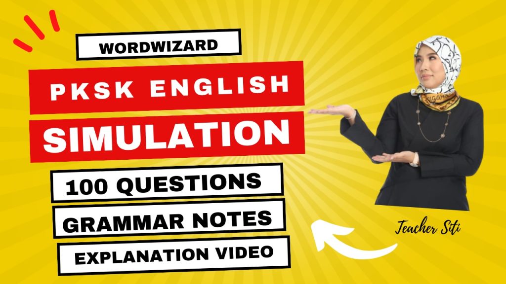 WordWizard English PKSK Simulation 2 Digylearn