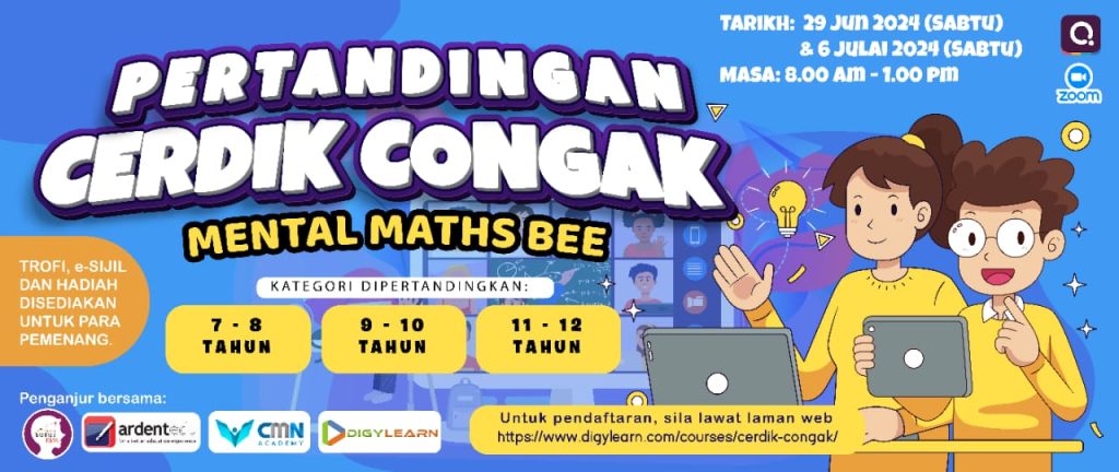 Pertandingan Cerdik Congak 1 Digylearn