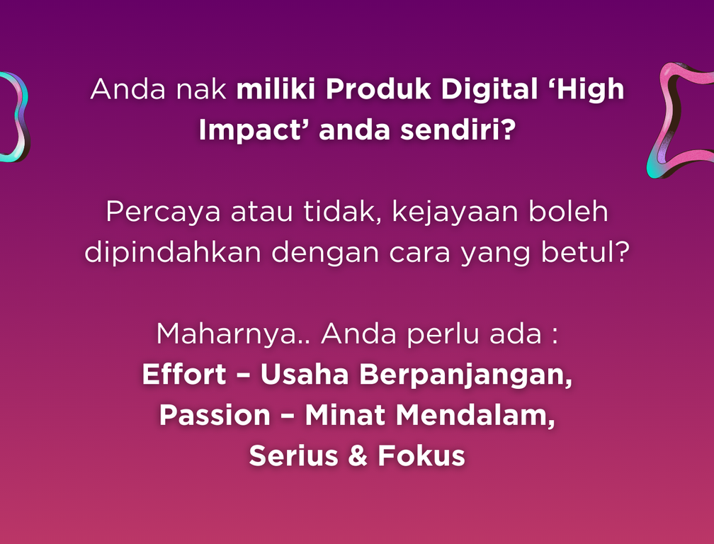 Strategi Buat Duit Dengan Produk Digital 4 Digylearn